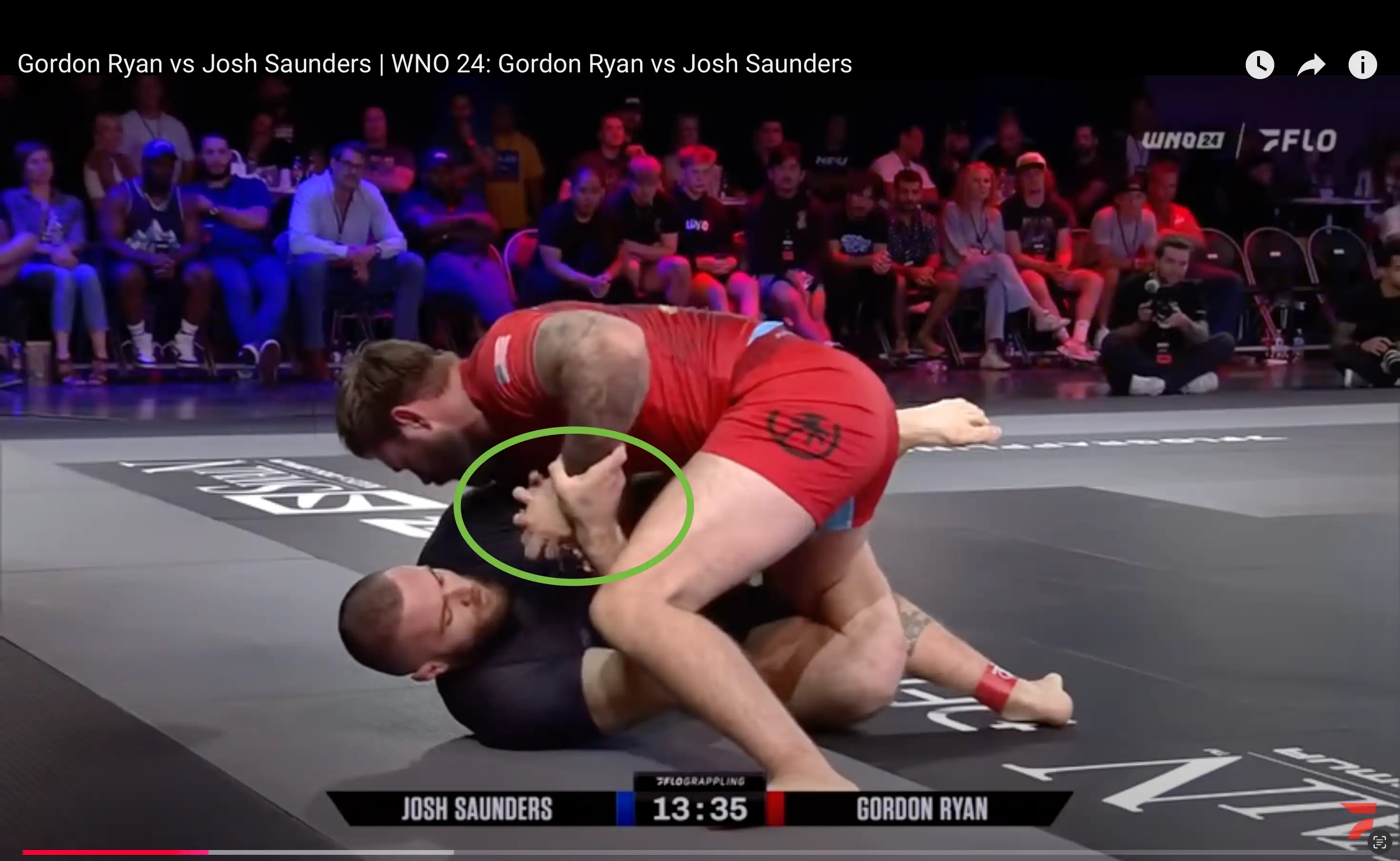 good grip control on attack hand