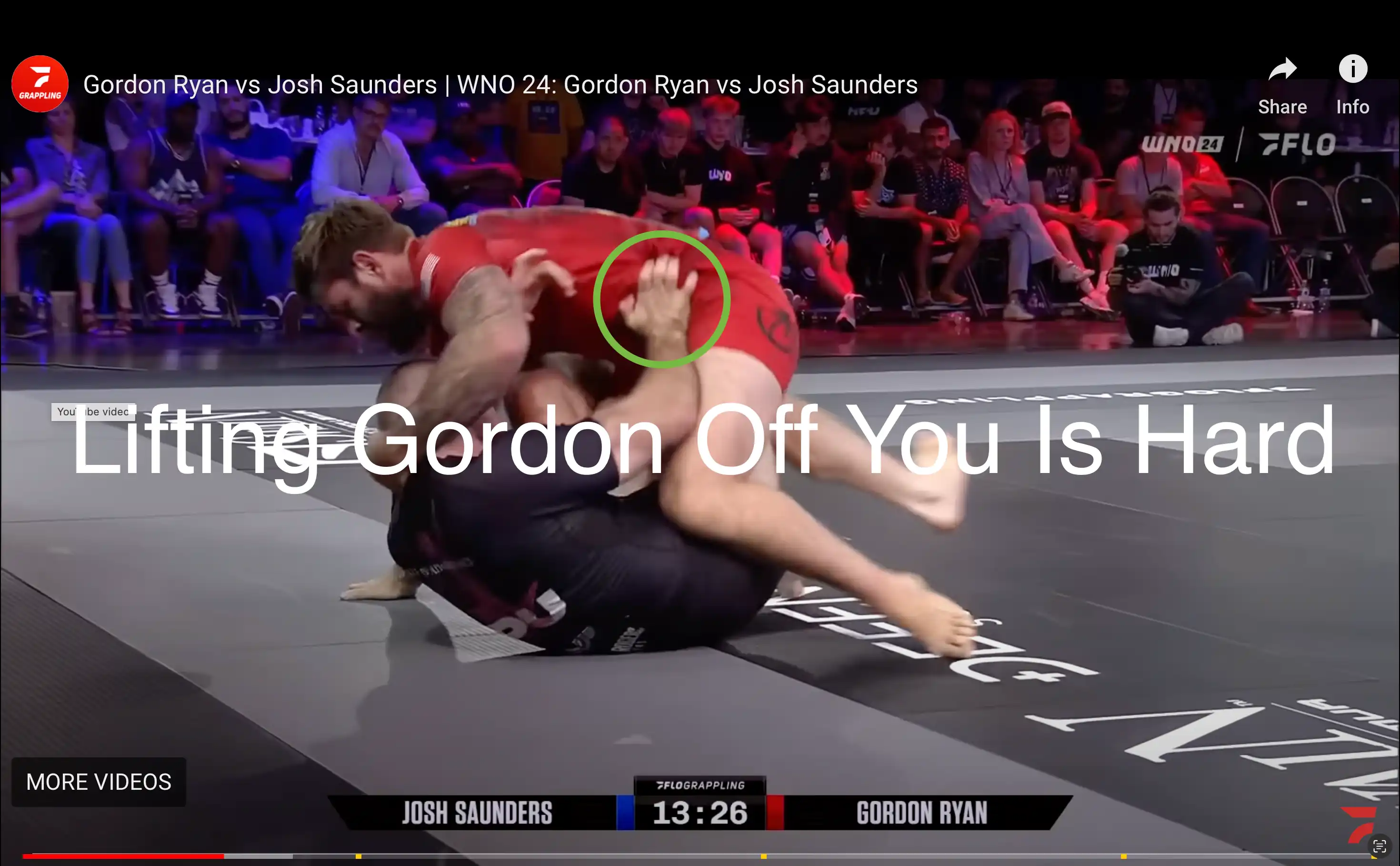 lifting Gordong Ryan is hard