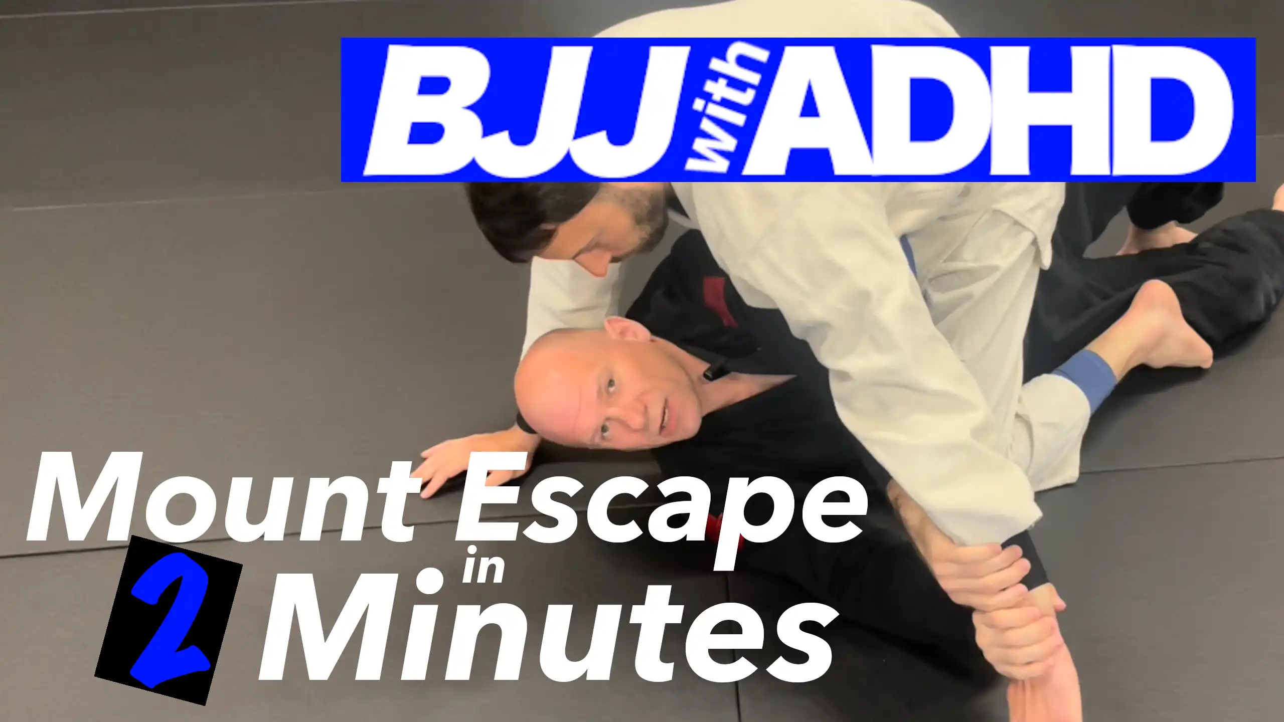image from BJJ Two Minutes To Learn Mount Escape